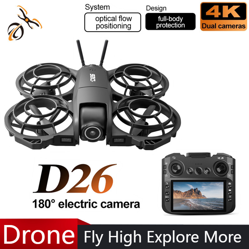 Drone Racing Camera - Дрон D26 4K Aerial HD 180