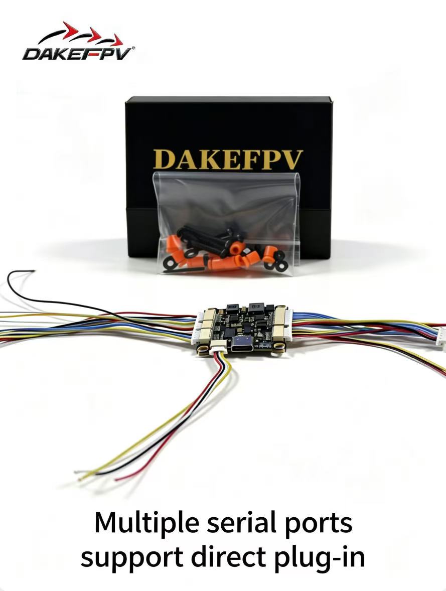 Drone Racing Flight Controller - Полетный контроллер DAKEFPV H743 Pro Bluejay