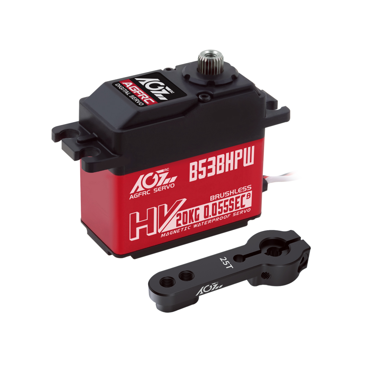 Сервопривод AGFRC B53BHPW HV S – обзор и цена Drone Racing Receiver